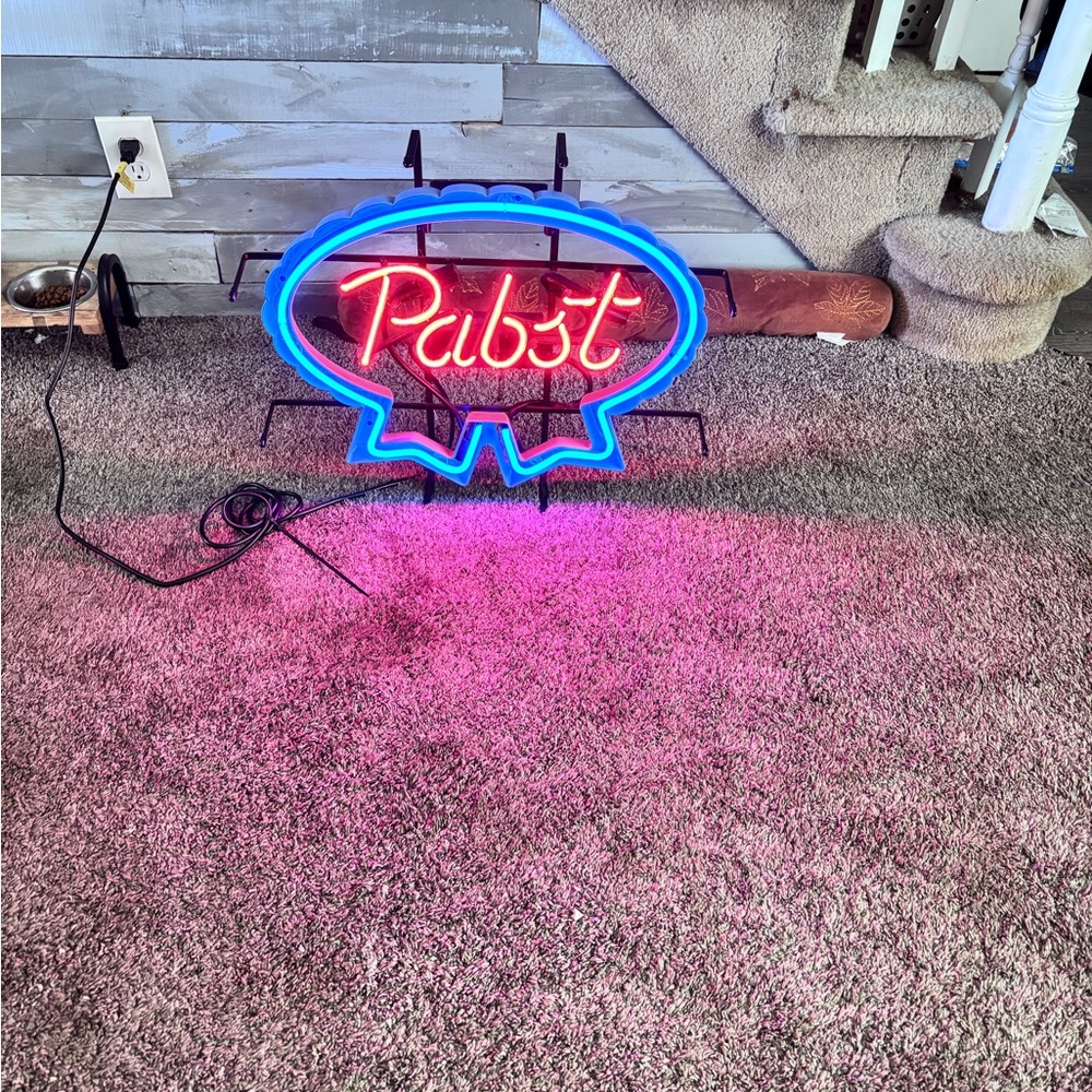 Pabst Neon Sign
